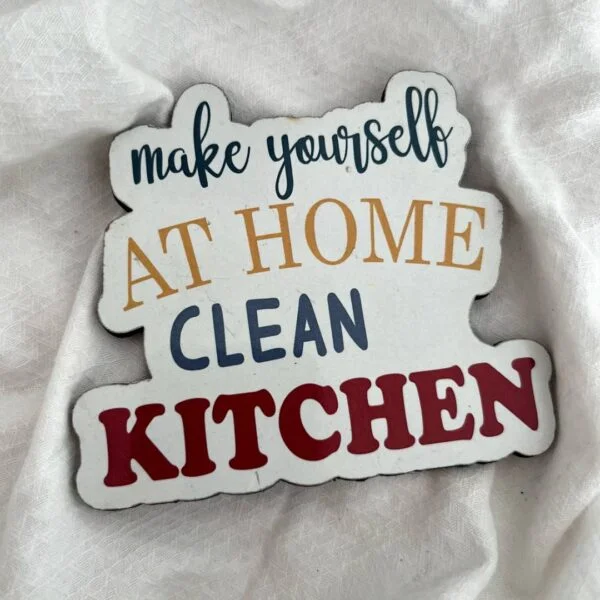 Kitchen Quote Fridge Magnet