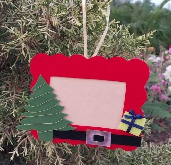 Christmas Tree Themed Magnetic Photo Frame