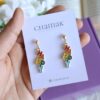 Minimal Happy Earrings