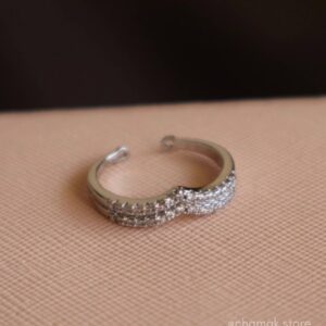 Minimal Silver-Plated Ring