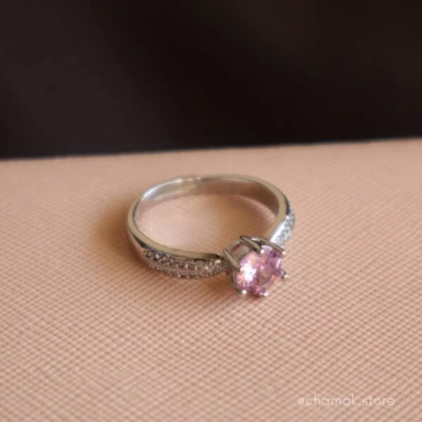 Aviana Promise Ring-Pink (Anti-Tarnish)