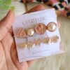 Pink Shine-Set Of 2 hair Clips