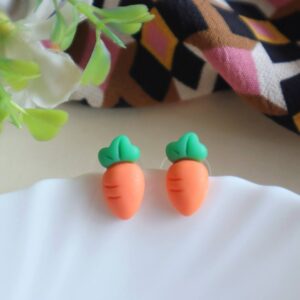 Carrot Stud Earrings