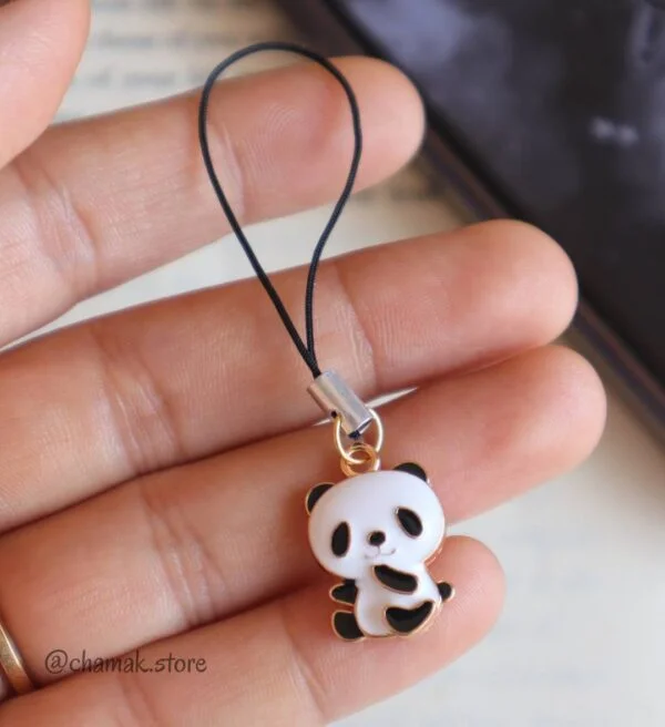 Cute Panda Phone Charm