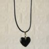 Black Heart Necklace