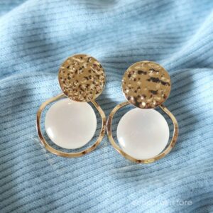 Trendy Gold-Plated Fashion Earring-C