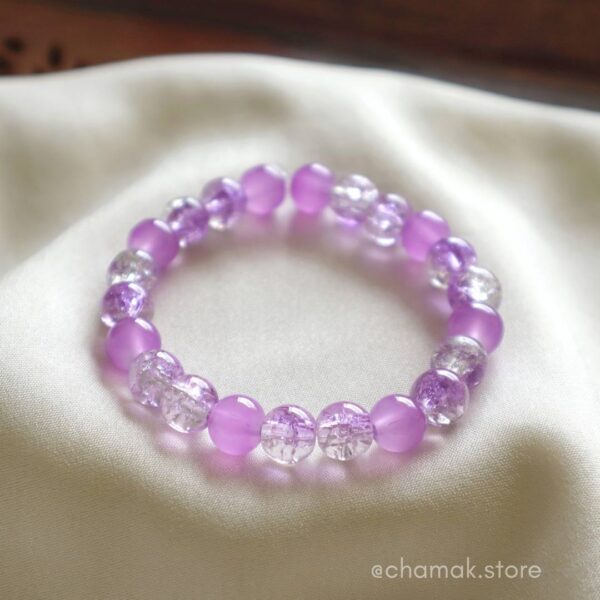 Purple Beaded Bracelet