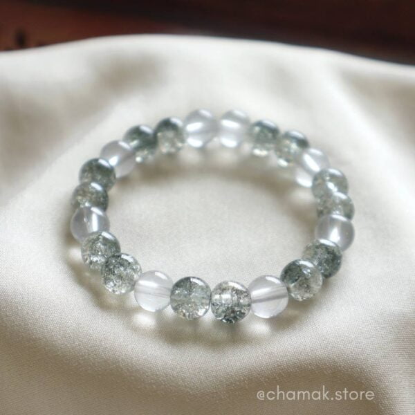 Grey Beaded Bracelet