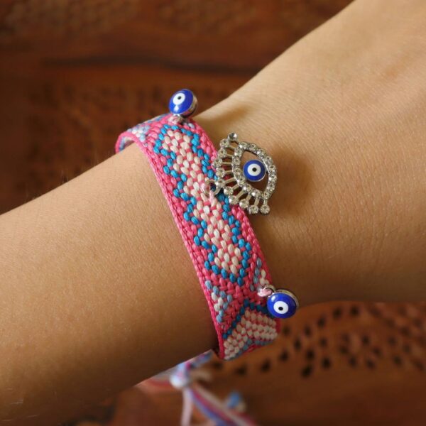 Set Of 2 Evil Eye Bracelets-Friendship Bands