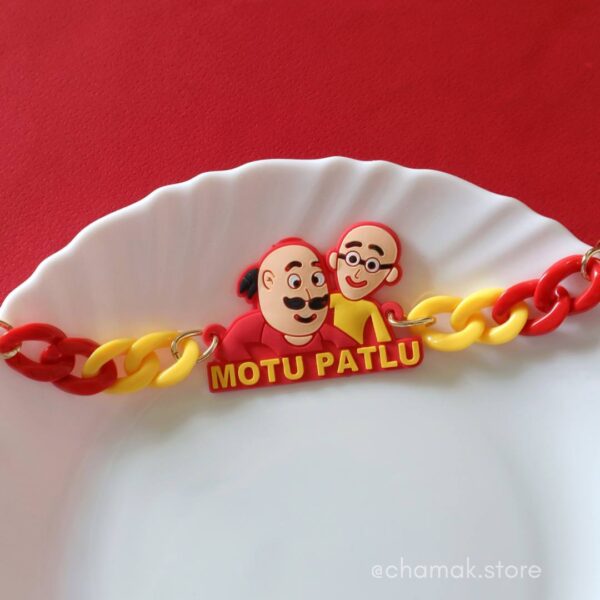 Motu-Patlu Cartoon Rakhi For Kids