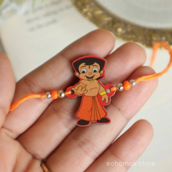 Chhota Bheem Wooden Rakhi