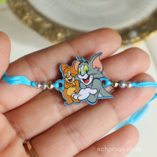 Tom & Jerry Wooden Rakhi