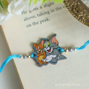 Tom & Jerry Wooden Rakhi