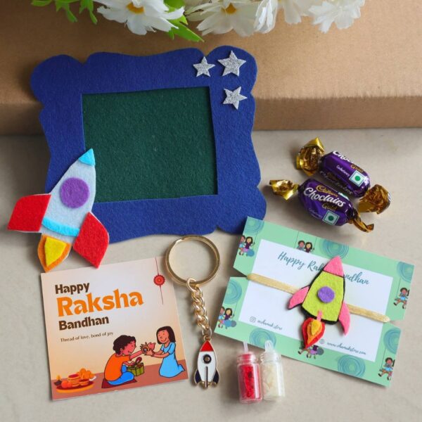 Rocket Themed Rakhi Hamper