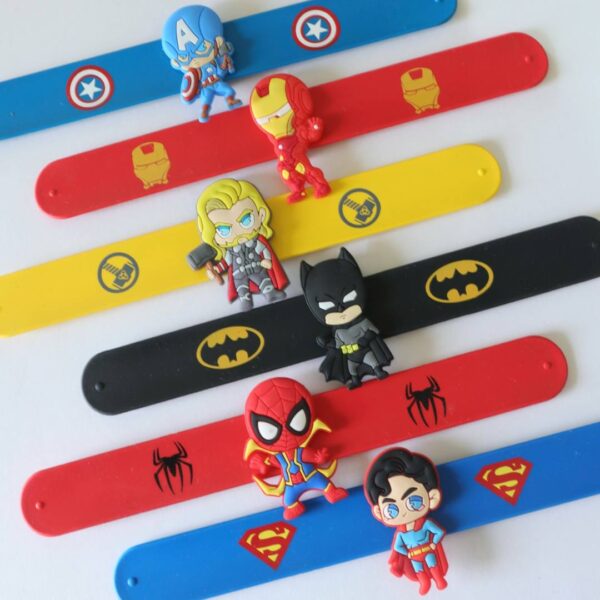 Superhero Slap Wrist Band For kids