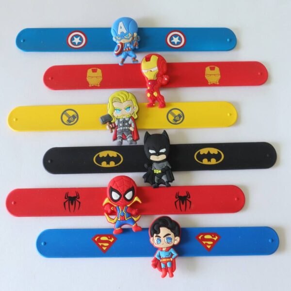 Superhero Slap Wrist Band For kids