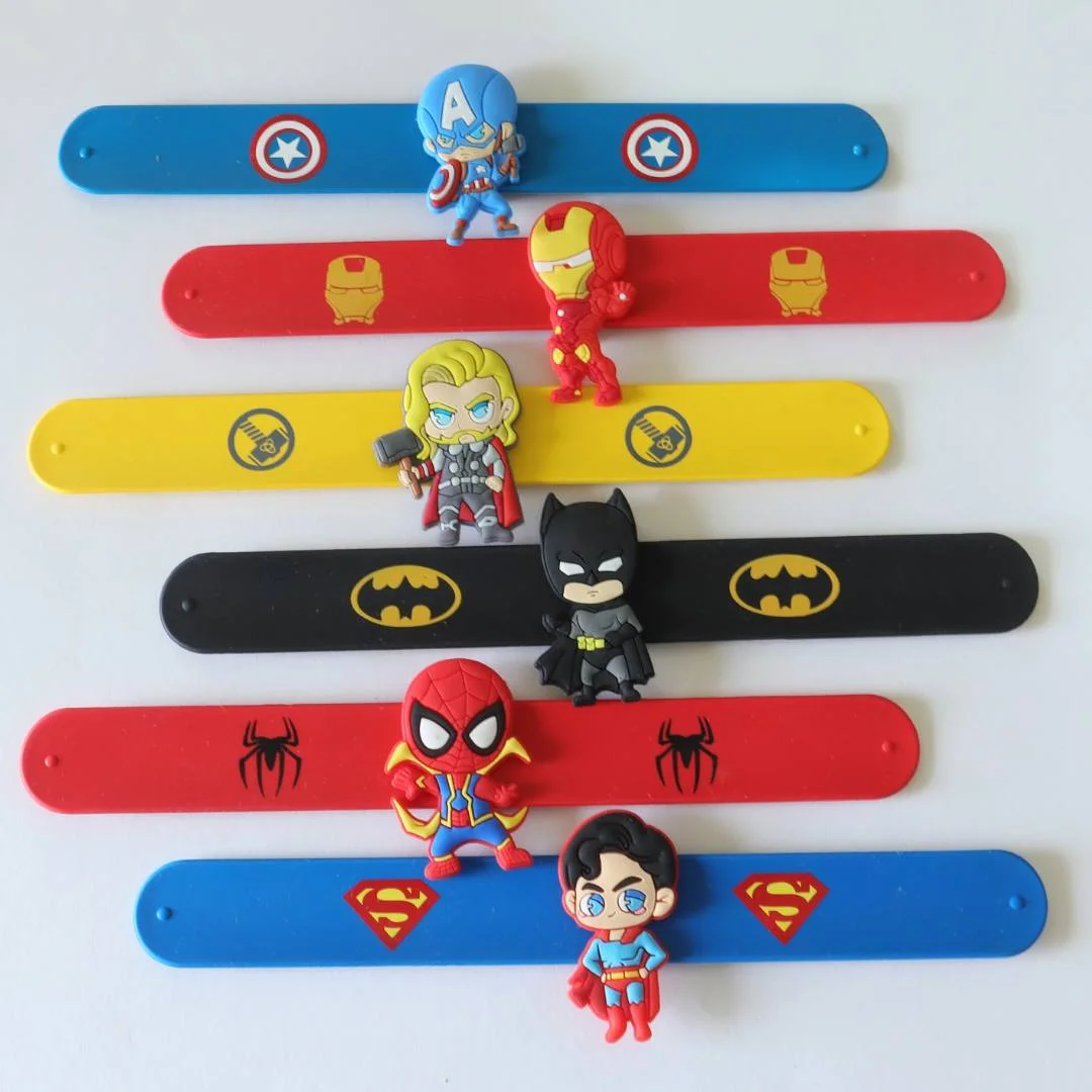 Superhero Slap Wrist Band For kids