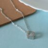 Minimalist Square Stainless Steel Pendant Necklace