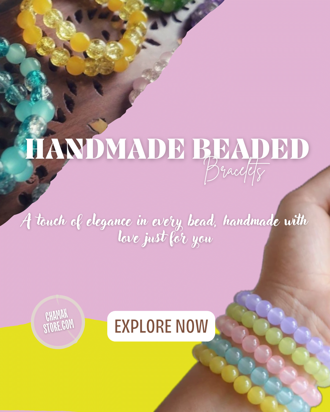 Handmade Beaded Bracelets Handmade Beaded Bracelets