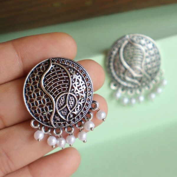 ABHISRI Oxidised Earrings