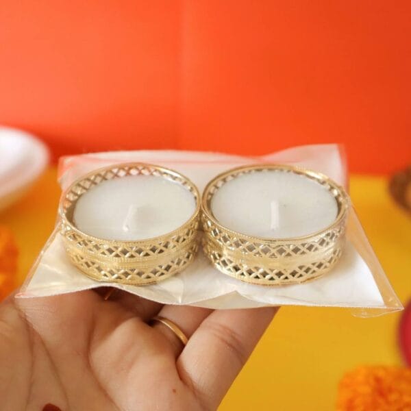 Tealight Candle With Holder