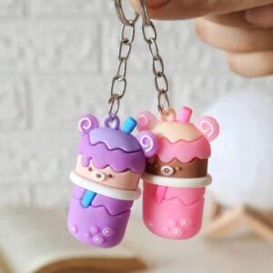 Cute Cartoon Keychains-Combo Of 2