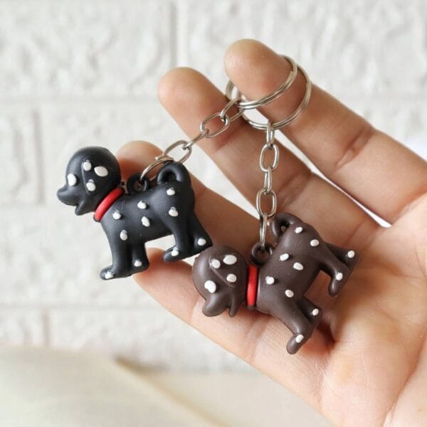 Cute Dog Keychain-Combo Of 2