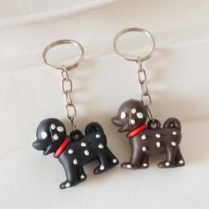 Cute Dog Keychain-Combo Of 2