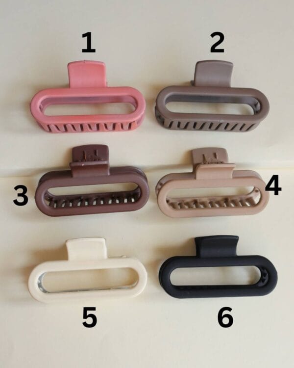 Basic Hair Claw Clips