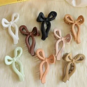 Coquette Style Bow Hair Clips