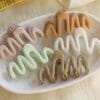 Wavy Hair Claw Clips