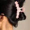 Large Multiple Flower Claw Clips