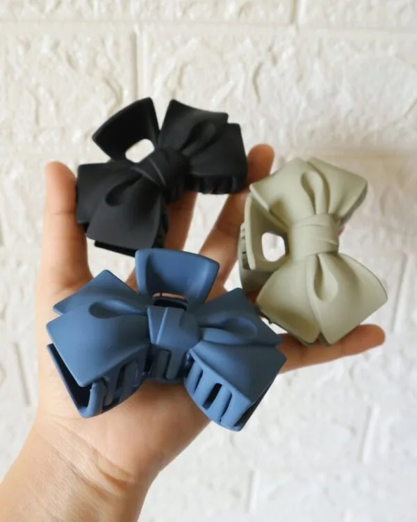 Bow Hair Claw Clips