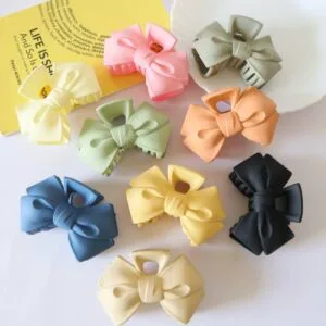 Bow Hair Claw Clips