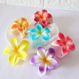 Gradient Matte Flower Claw (Large)