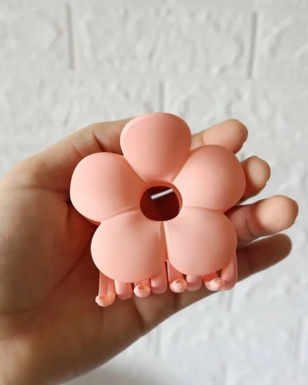Pinteresty Flower Claw Clips