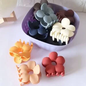 Pinteresty Flower Claw Clips