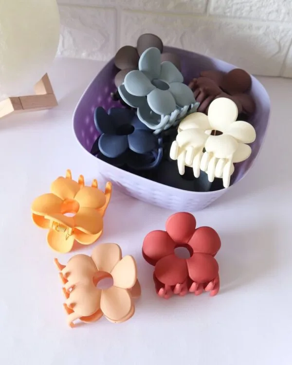 Pinteresty Flower Claw Clips