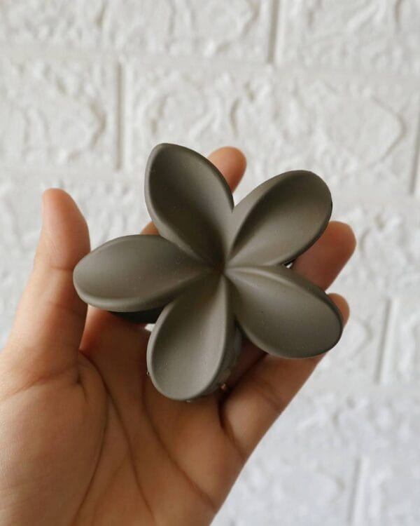Matte Floral Claw Clips (Large)