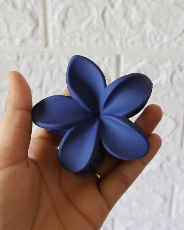 Matte Floral Claw Clips (Large)