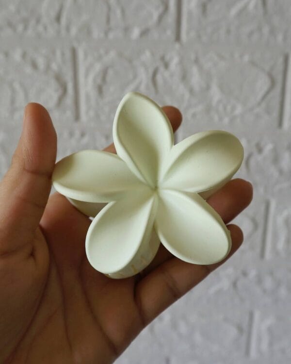 Matte Floral Claw Clips (Large)