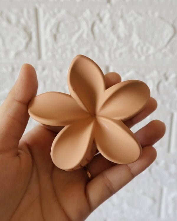 Matte Floral Claw Clips (Large)