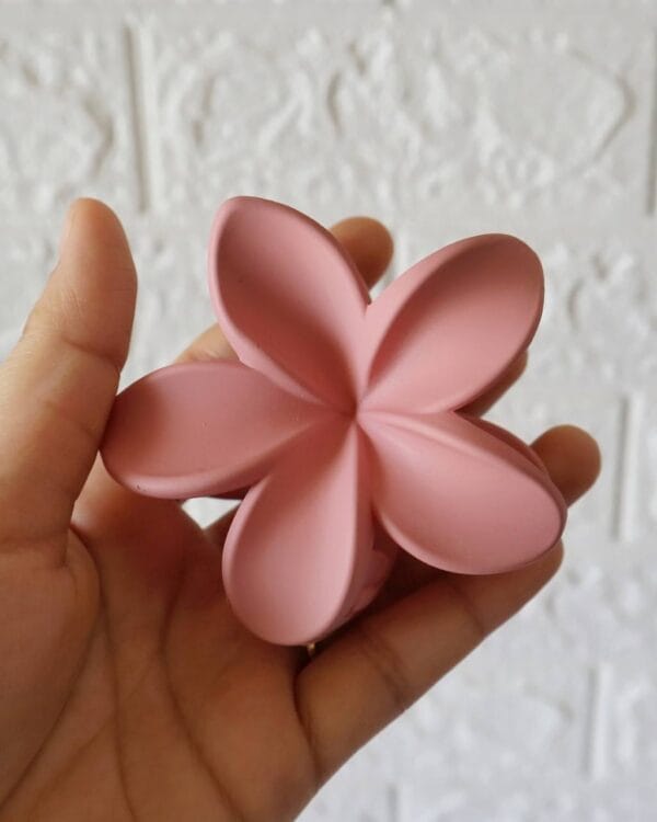 Matte Floral Claw Clips (Large)
