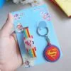 Superman LED Light Rakhi With Keychain For Boys