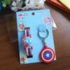 Captain America LED Wrist Band & Keychain Combo
