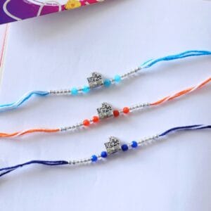 Mahadev Metal Charm Rakhi