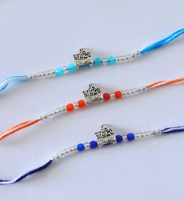 Mahadev Metal Charm Rakhi
