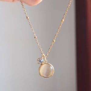 Dainty Luxe Dual Pendant Necklace