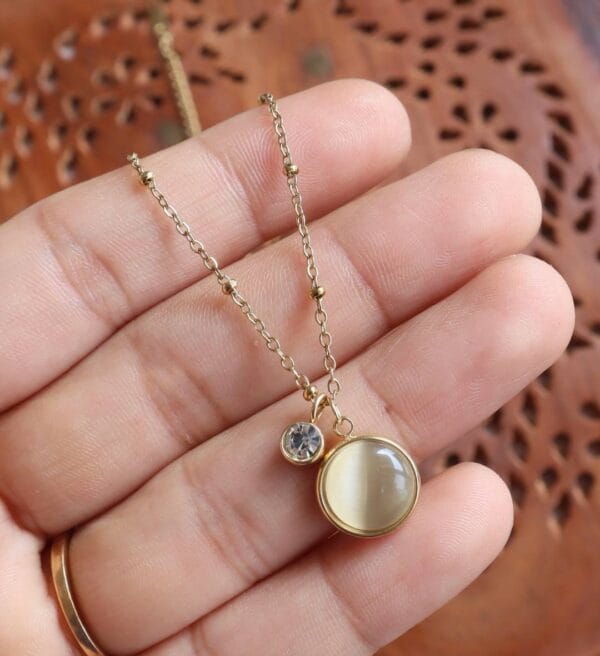 Dainty Luxe Dual Pendant Necklace