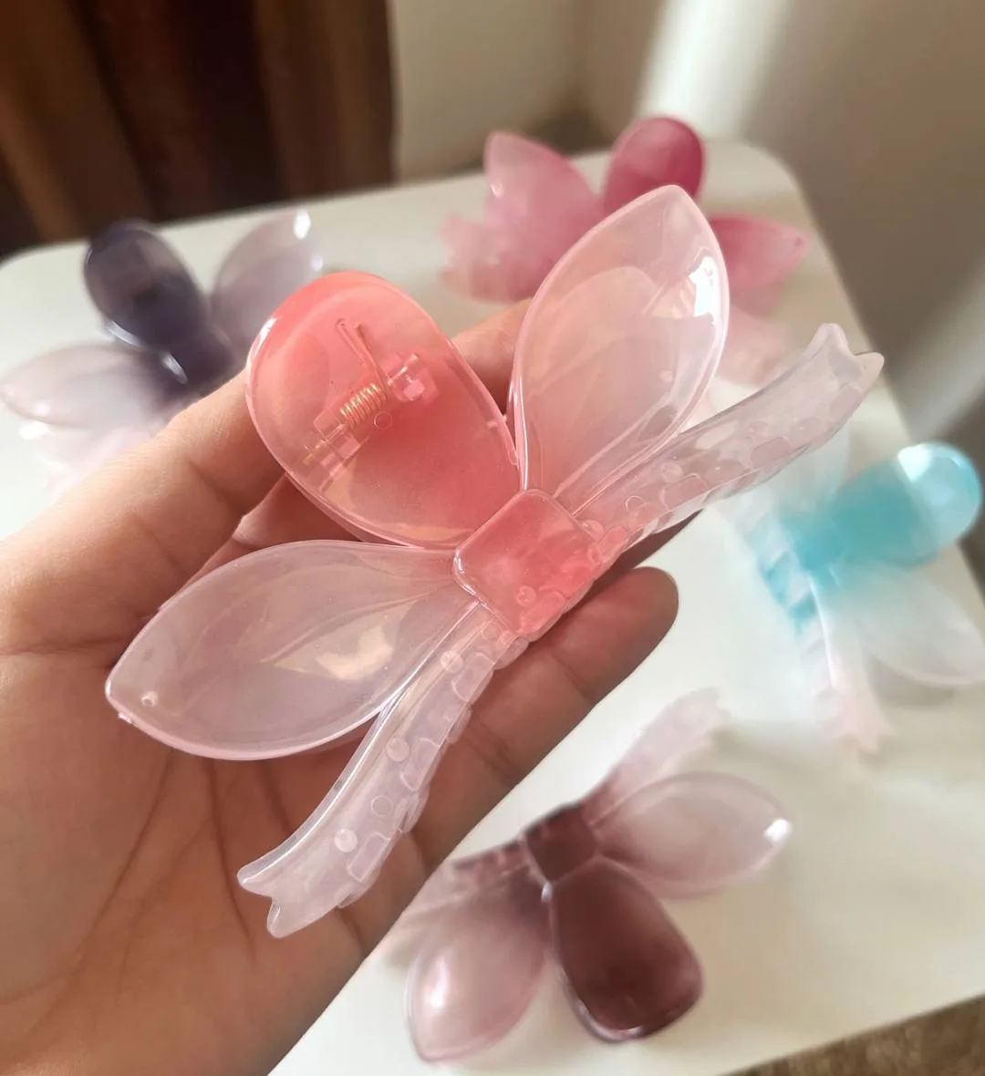 Aesthetic Butterfly Hair Claw